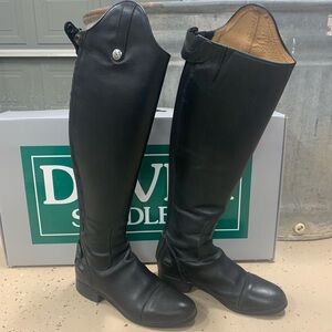 English tall boots